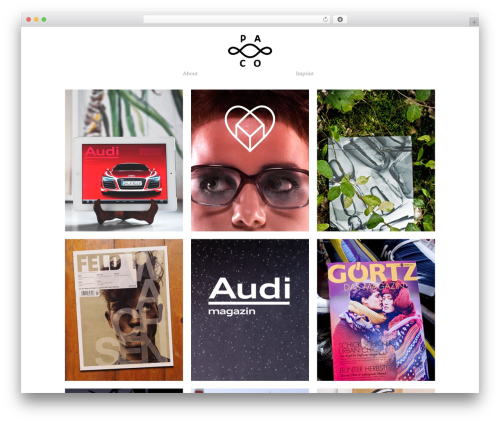 Architekt Theme WordPress theme - constanty.de