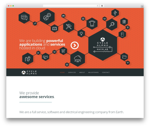 Argus WP WordPress theme - cyclealpha.com