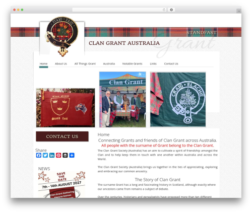 Catalyst theme WordPress - clangrantaus.com