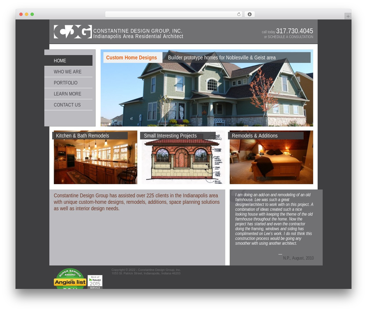 CDG theme WordPress - constantinedesigngroup.com