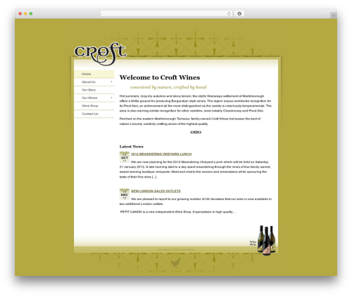 Wp shopping cart WordPress plugin - croft.co.nz