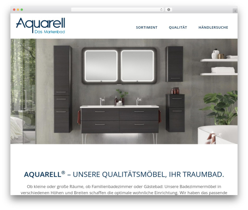 Divi WordPress theme - aquarell-moebel.de