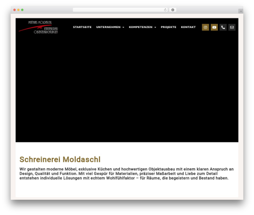 Hello Elementor WordPress theme design - schreinerei-moldaschl.de