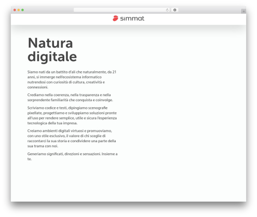 Hello Elementor WordPress theme - simmat.net