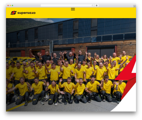 Hello Elementor WordPress theme - supersaxo.swiss