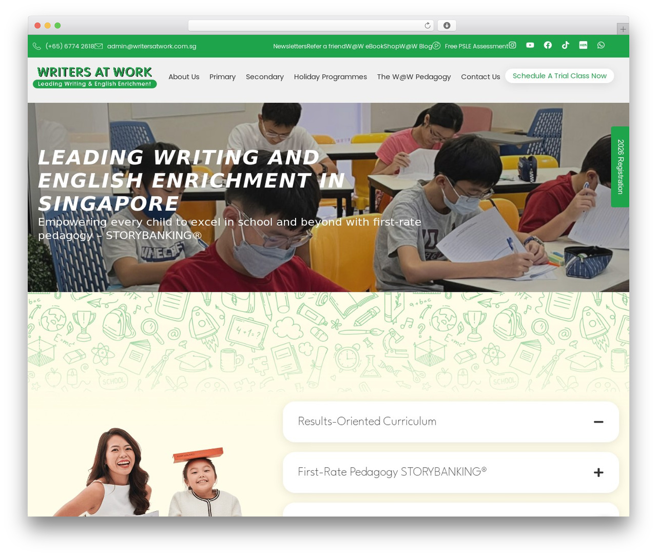 Hello Elementor WordPress theme - www.writersatwork.com.sg