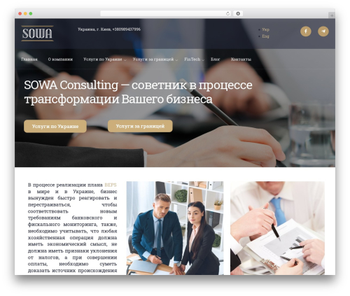 juristic WordPress theme - sowa.consulting