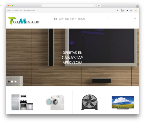 Cherry woocommerce package WordPress plugin - ticomas.com