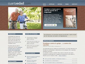 Theme WordPress Cuartaedad by Daniel Nabil