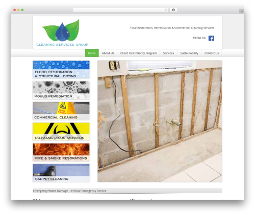 WordPress theme Catalyst - cleaningservicesgroup.com.au
