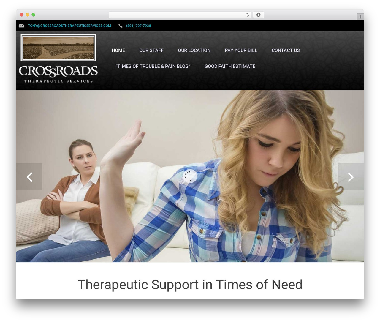 WordPress theme cherry - crossroadstherapeuticservices.com