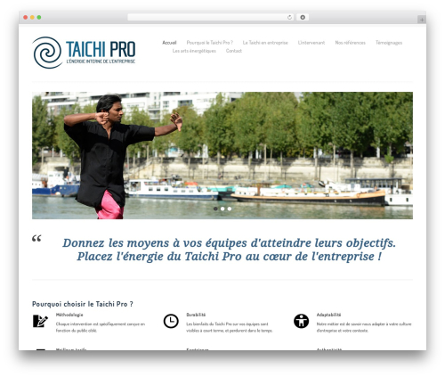 WordPress theme Klasik - cours-de-taichi.com