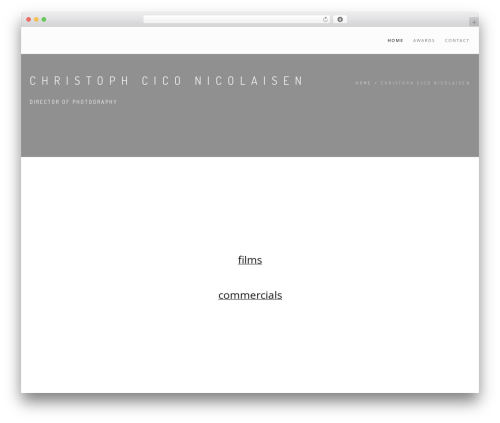 Vimeoyoutubepopup WordPress plugin - christophnicolaisen.com