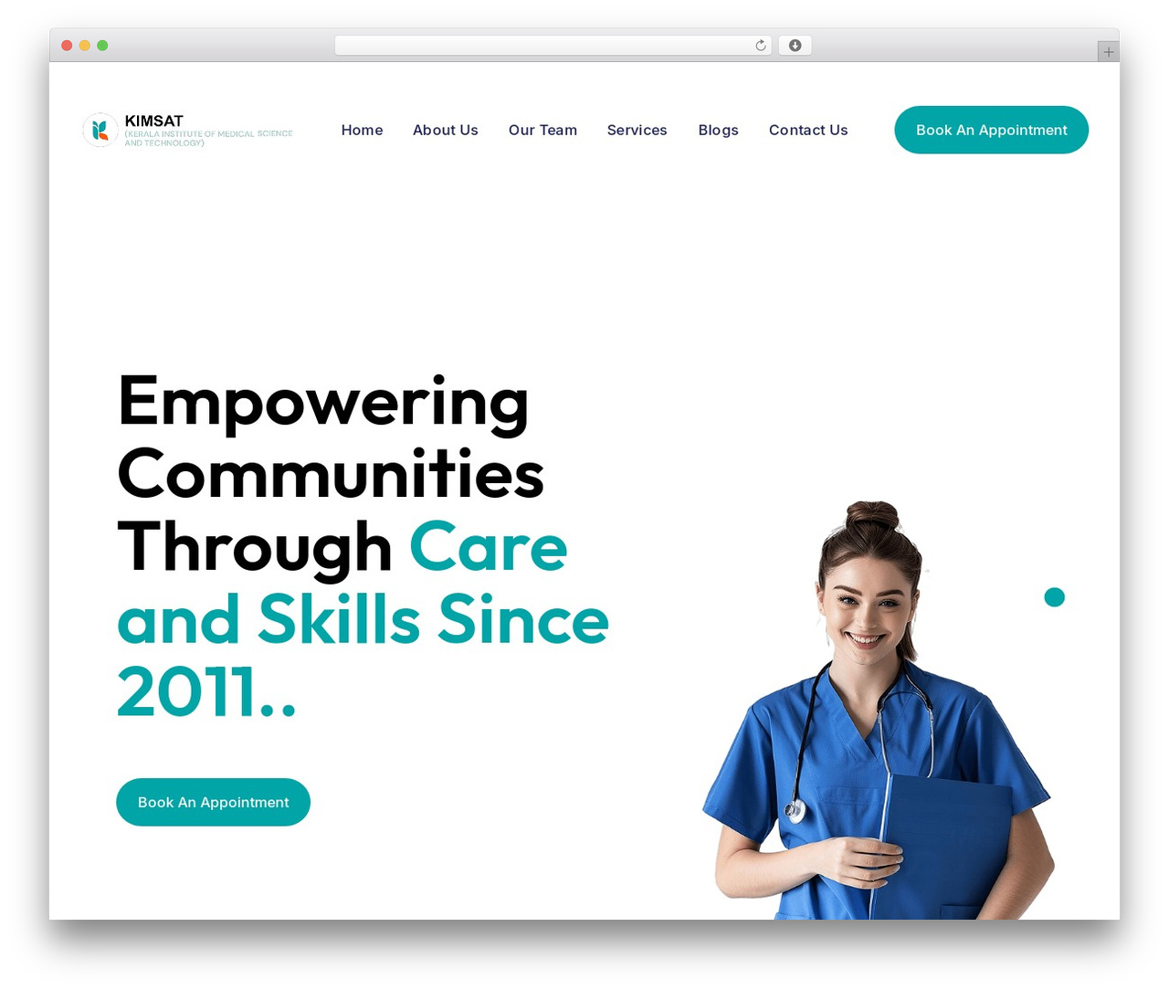 WordPress theme Threadsys Multimedia solutions - kimsat.in