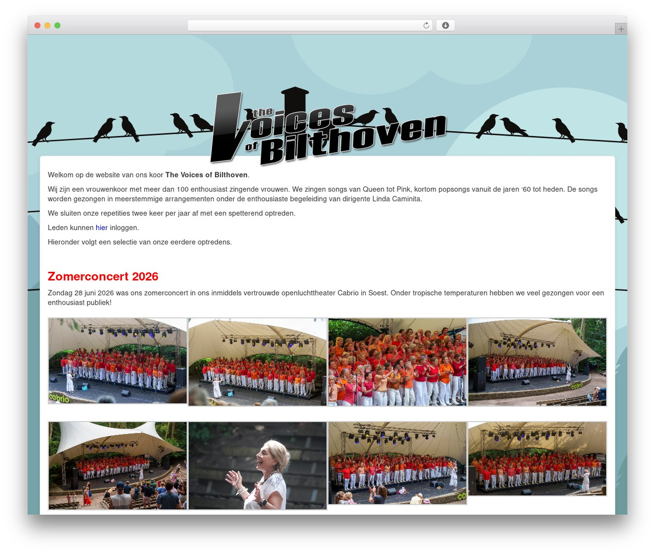 WP Bootstrap theme WordPress - thevoicesofbilthoven.nl