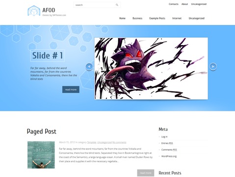 AFOD theme WordPress AFOD theme WordPress