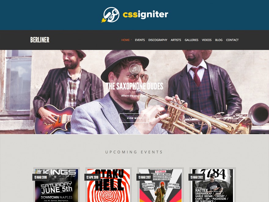Berliner theme WordPress by CSSIgniter.com