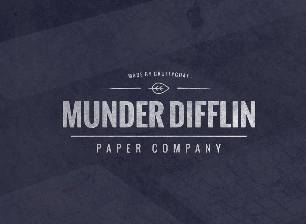 Best WordPress theme Munder Difflin by Nathan Duvall http://gruffygoat.com