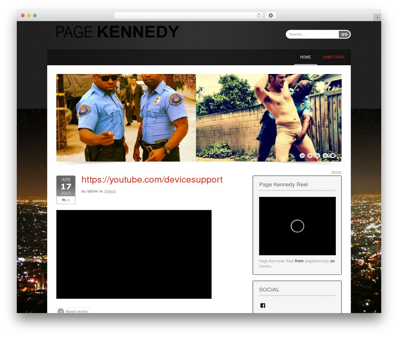 Cold Theme WordPress theme - pagekennedy.com Cold Theme WordPress theme - pagekennedy.com