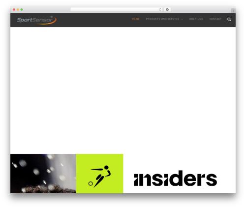 Radiantthemes mega menu WordPress plugin - sportsensor.ch