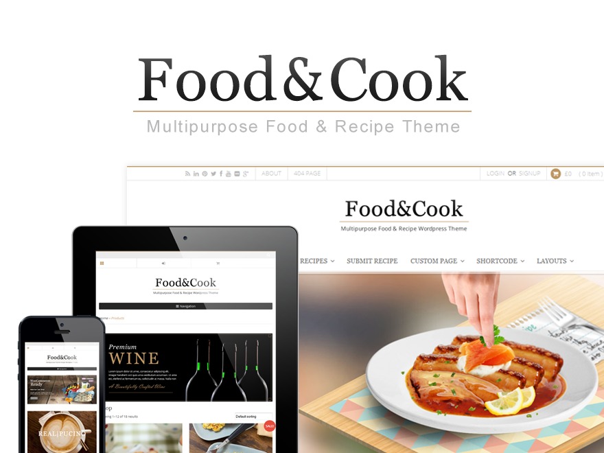 Fodmap WordPress theme by Trae