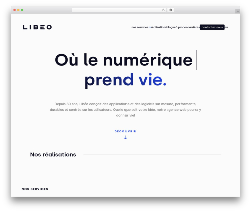 Libeo Theme WordPress theme - libeo.com