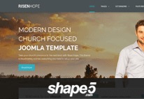 Shape5 Risen Hope theme WordPress by Shape5