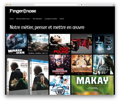 Theme WordPress Iris - fingerinzenose.fr