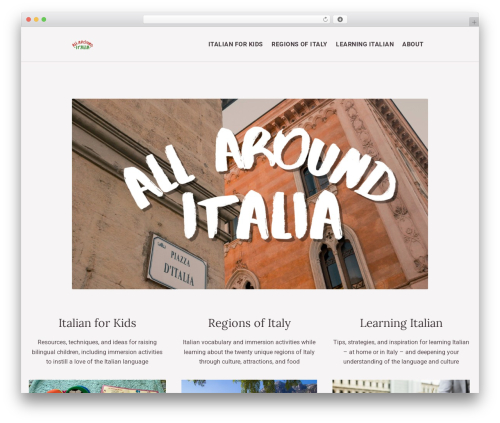 Tripster theme WordPress - allarounditalia.com