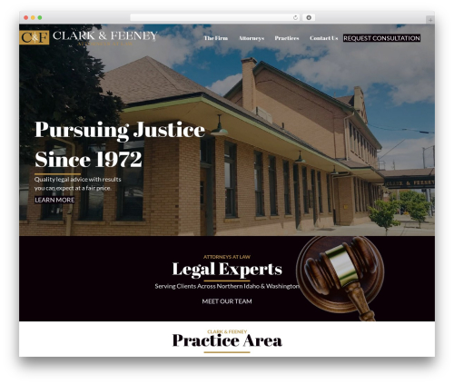 Beaver Builder Theme WordPress website theme - clarkandfeeney.com