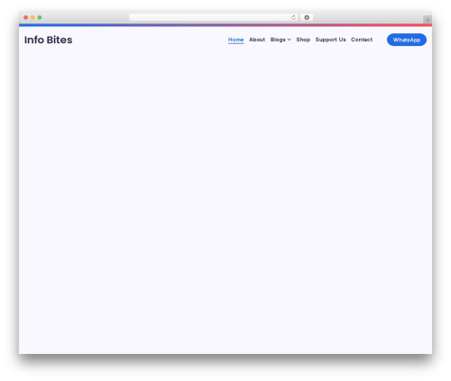 Blogsy best WordPress theme - www.infobites.in Blogsy best WordPress theme - www.infobites.in