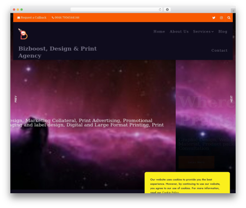 Formula WordPress website theme - bizboost.uk