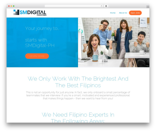 Hello Elementor WordPress theme - smdigital-ph.com