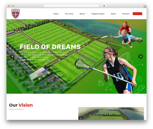 Lifeline2 WordPress theme - fieldofdreams21.com