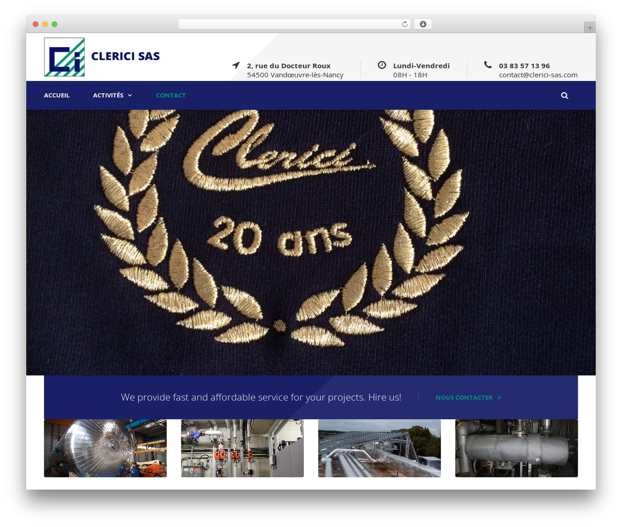 Mega Project WordPress theme - clerici-sas.com Mega Project WordPress theme - clerici-sas.com