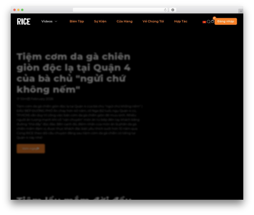 Streamit theme WordPress - ricechanneltv.com