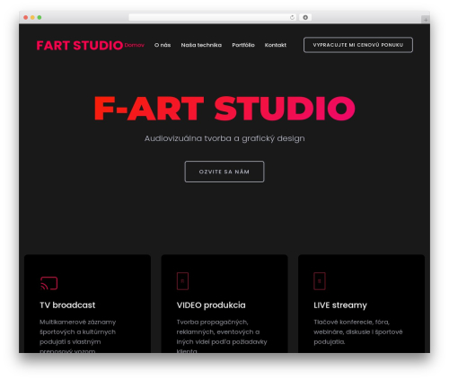Trydo core WordPress plugin - fartstudio.sk