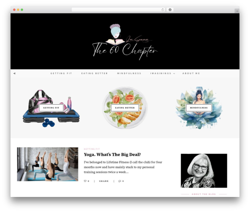 WordPress theme Berry - lorisummers.com