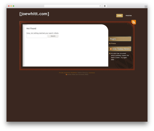 1 flash gallery WordPress plugin - cms.joewhitt.com