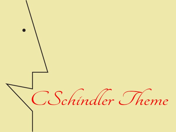 WordPress theme cschindler by Jim