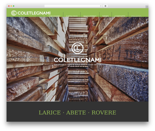WordPress theme Ecorecycle - Multipurpose Wordpress Theme - coletlegnami.it