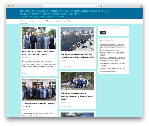 WordPress theme Gridz - corsum.ru