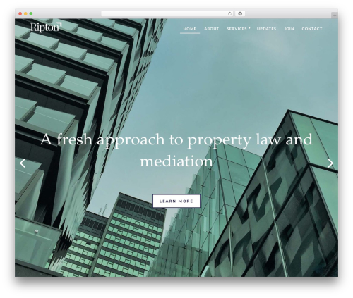 WordPress theme Ripton  (2021) - ripton.co.uk