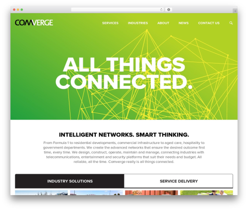 WordPress theme Shadow - comverge.com.au