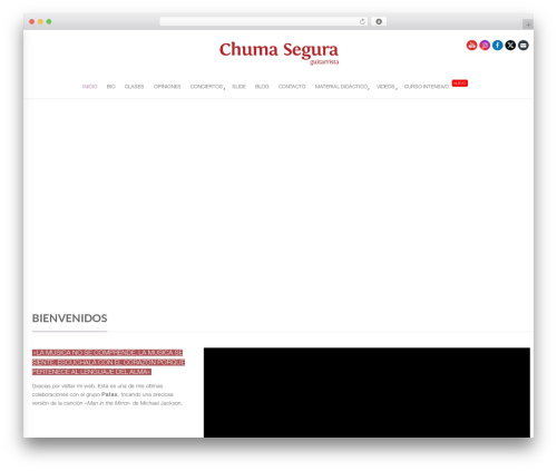 Blaszok theme WordPress - chumasegura.com