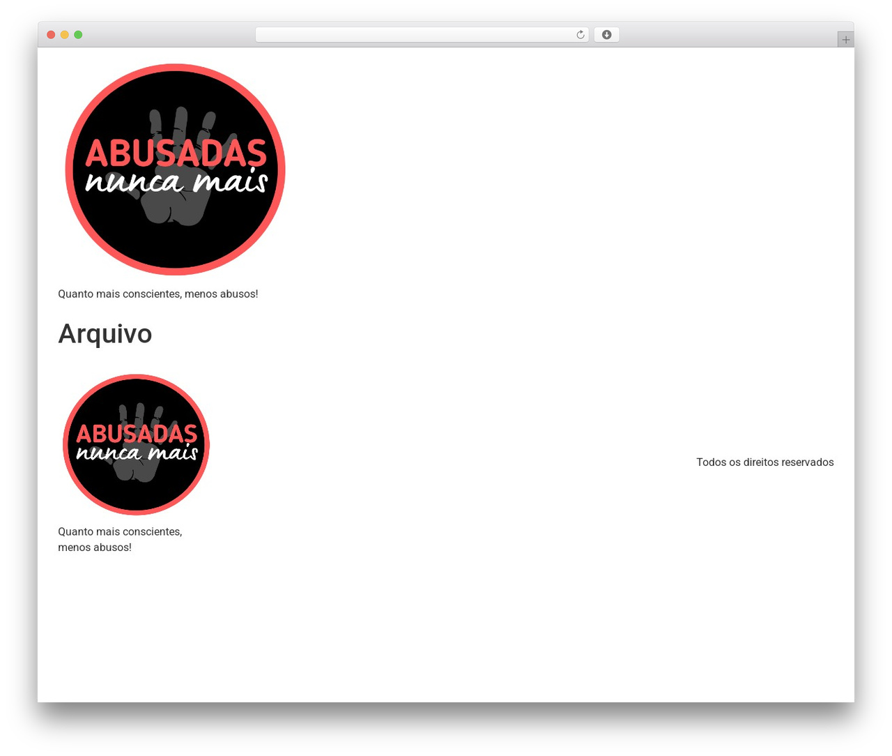 Hello Elementor theme WordPress - abusadasnuncamais.com