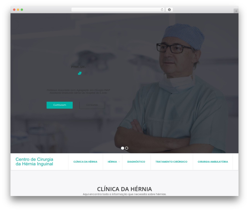 Modeltheme framework WordPress plugin - cirurgiadahernia.com