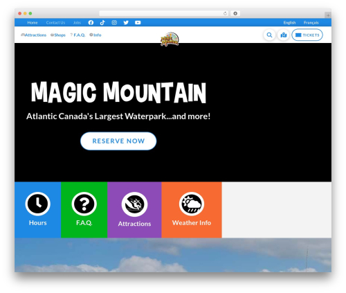 Elfsight weather cc WordPress plugin - magicmountain.ca
