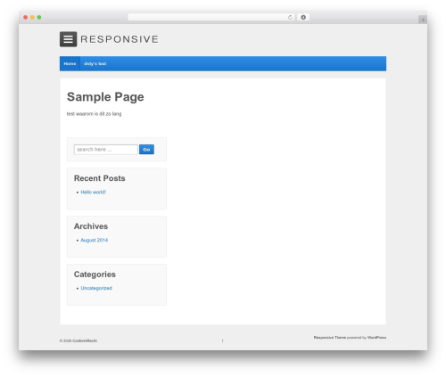 Responsive Pro WordPress theme - conformrecht.nl Responsive Pro WordPress theme - conformrecht.nl