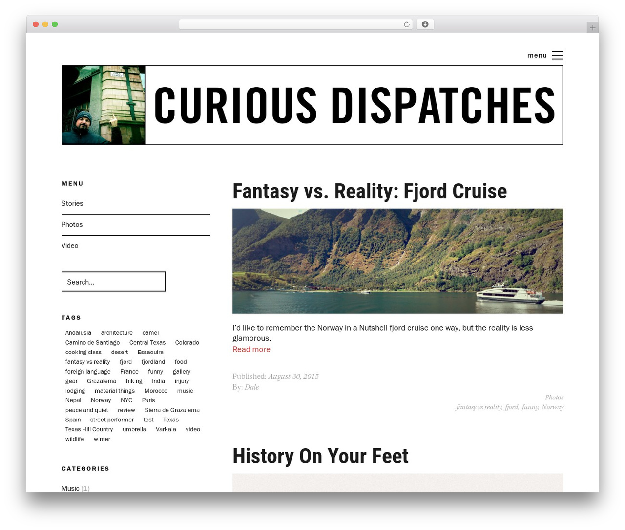 Theme WordPress Bailey - curiousdispatches.com Theme WordPress Bailey - curiousdispatches.com